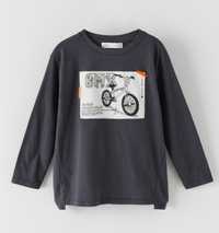 ZARA r.152 koszulka BMX, bluzka, t-shirt 2szt.