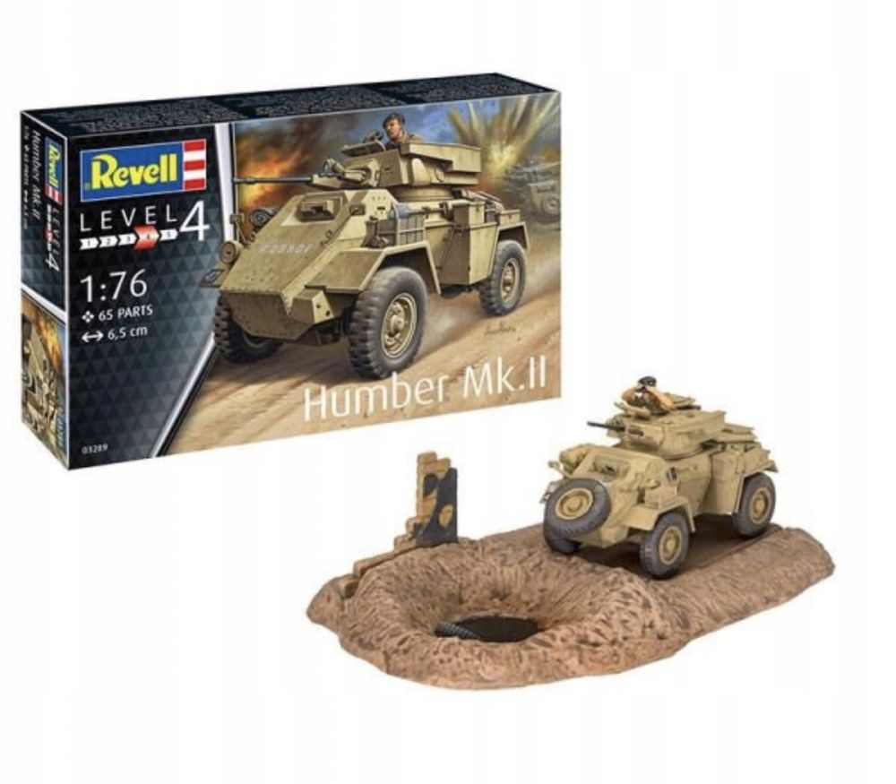 Model plastikowy do sklejania  1:76 Revell Humber Mk.II (03289)