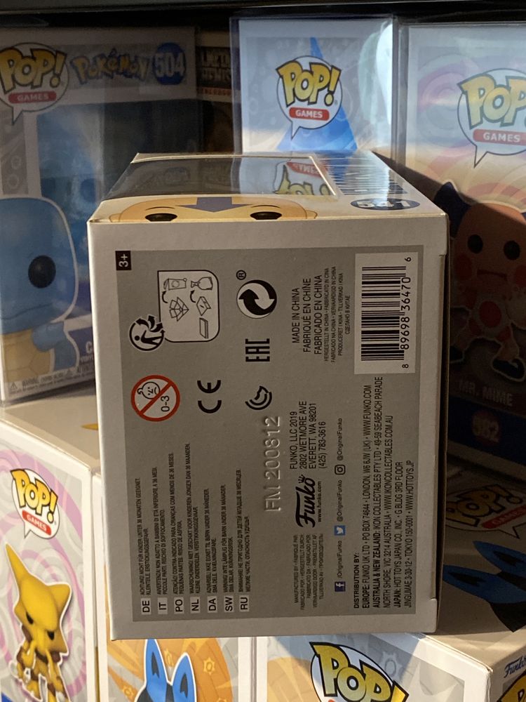 Aang on Airscooter 541 CHASE Funko pop! Vinyl