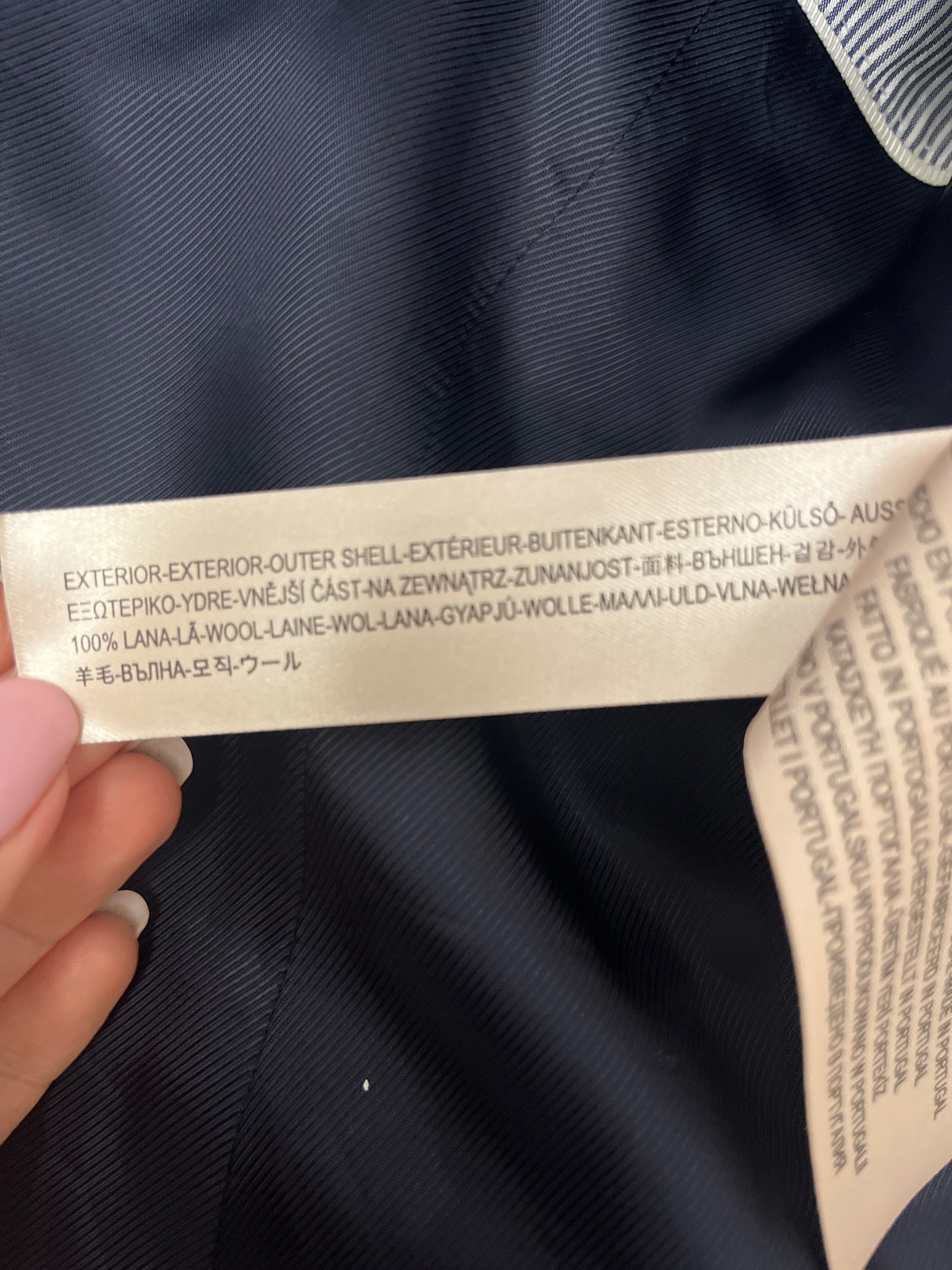 Spodnie garniturowe Massimo Dutti wełna 38