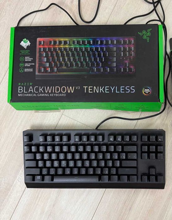 Клавіатура Razer BlackWidow V3 TKL RGB