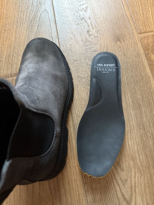 Doucals Neil Barrett, ботинки, колоборація, взуті 1 раз, 40 розмір