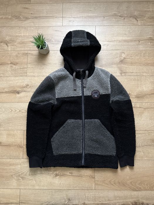 Флісове зіп-худі Napapijri (плюшева кофта напапірі, gorpcore)