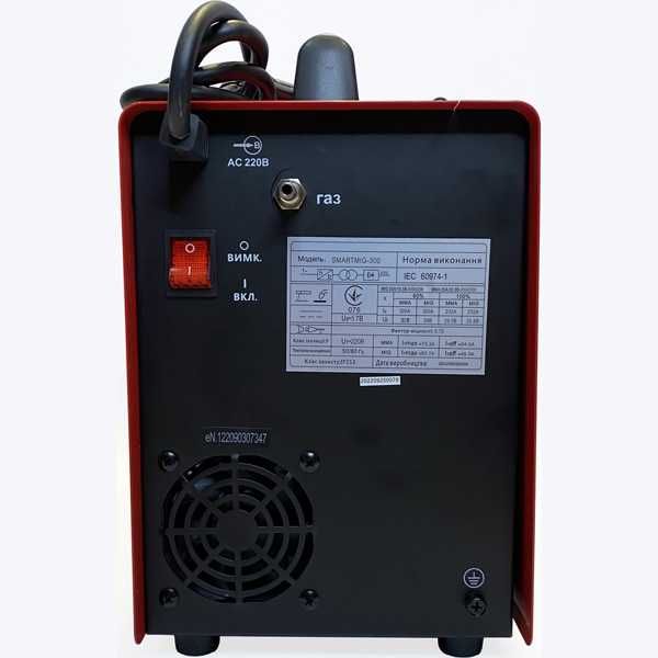 Сварочный полуавтомат инверторный Edon SmartMIG-300 + проволока