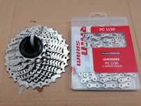 Cassete estrada 11V mais  Corrente Sram 1130 de 11v