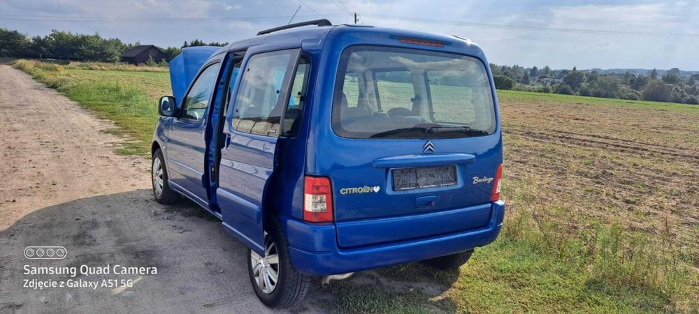citroen berlingo  1.6 16v 2006r klim.tempomt. prywatnie  ładny