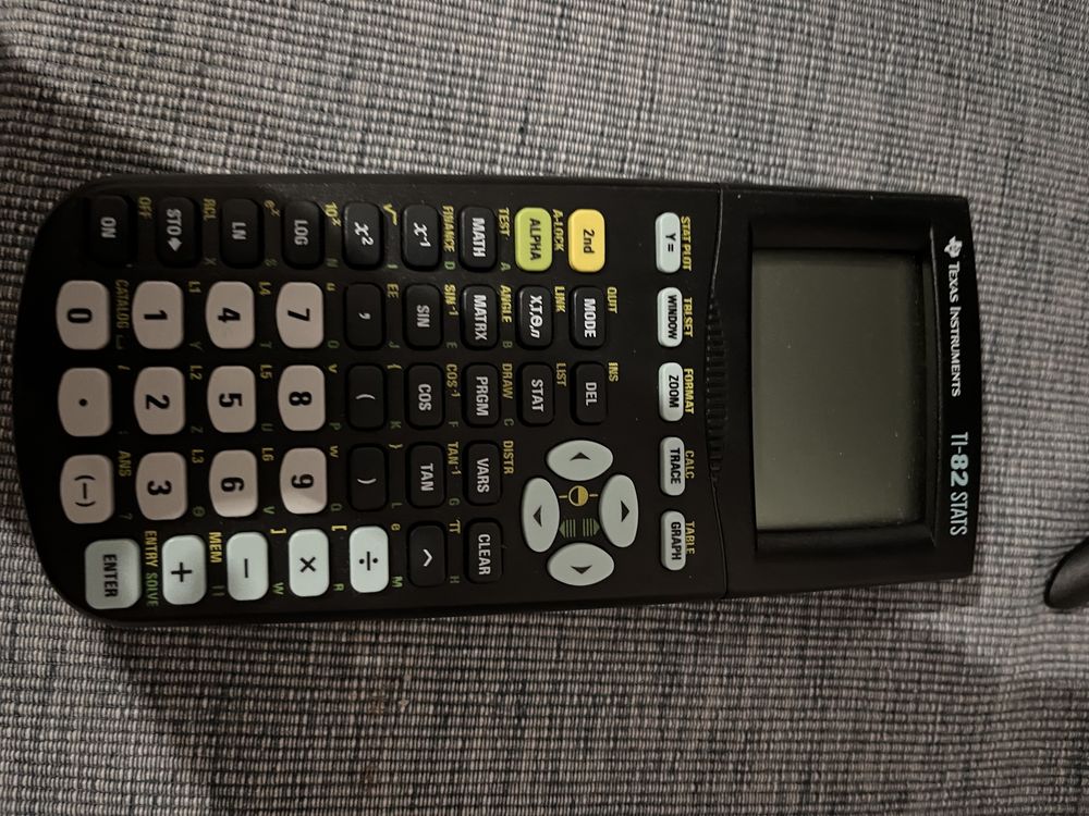 Calculadora gráfica TI-82 STATS