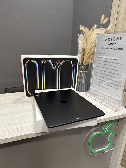 iPad Pro 13” 256gb Black M4 . Wi-Fi + LTE (підтримка сім)