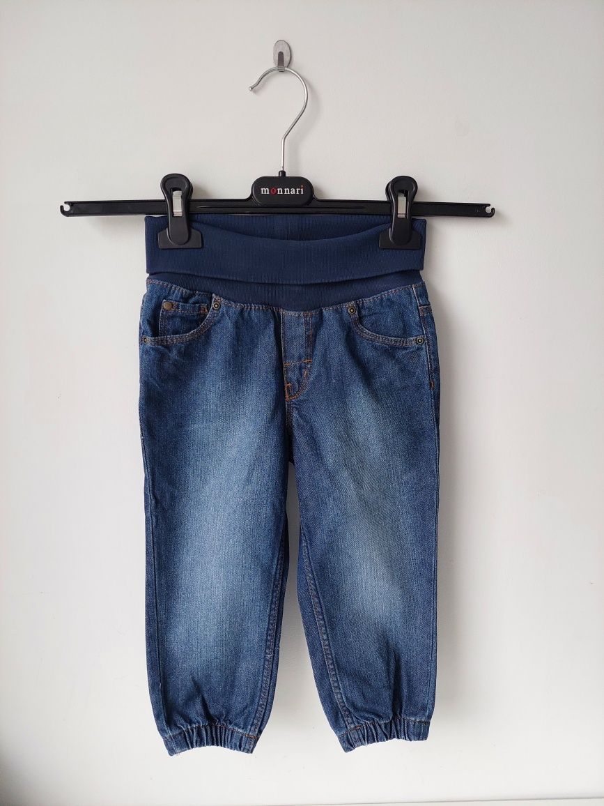Spodnie jeansowe r. 92