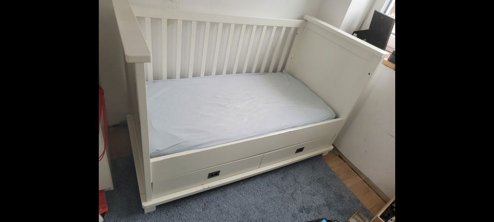 Łóżeczko dziecięce drewniane Kidsmill Shakery 140 x 70