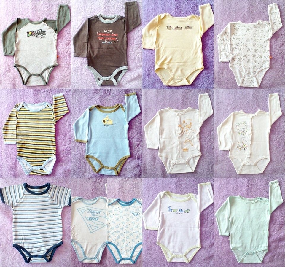 Ubrania 74-80 roz. 9-12 m. Bluzka Spodnie Śpiochy Body.