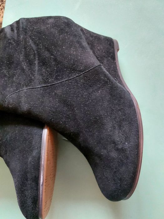 Сапоги замшеві 41-42 розміру