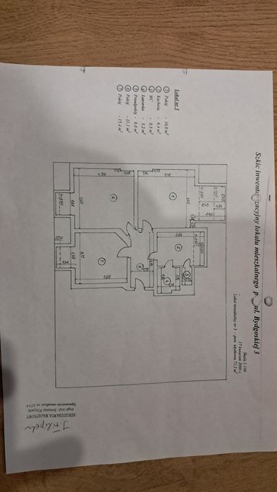 Mieszkanie 72 m2 do remontu