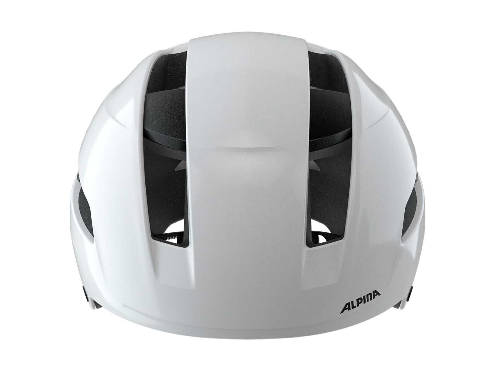 Alpina SOHO M 55 59 white gloss kask rowerowy miejski hulajnoga E-bike