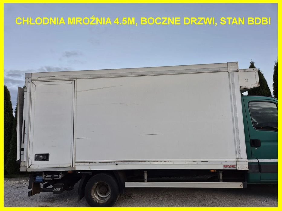 Chłodnia Mroźnia Izoterma 4.5m, 2012 rok, zasilanie stacjonarne, stan bdb!
