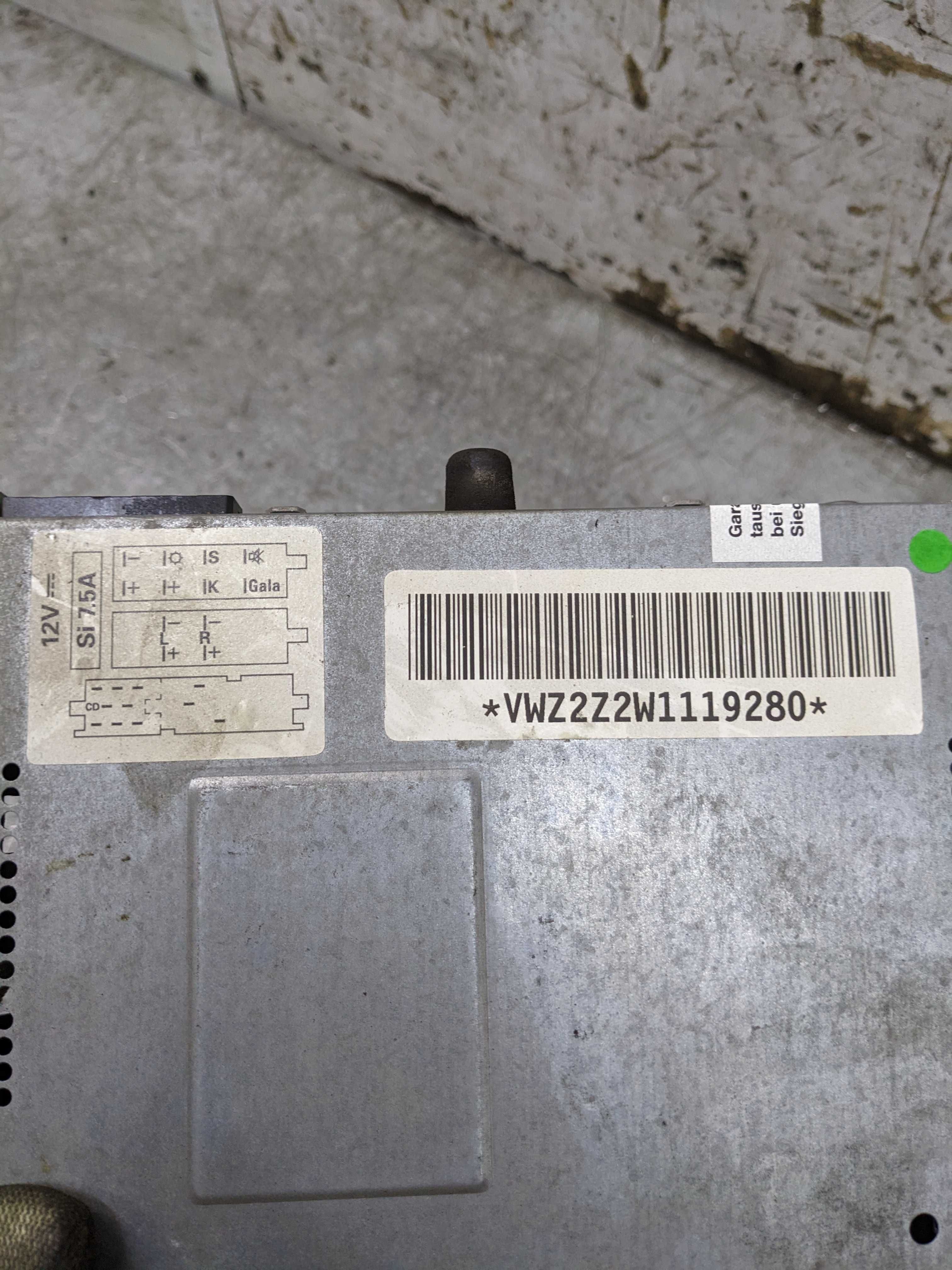 VW Volkswagen Passat B5 Radio Kasetowe Oryginalne Beta