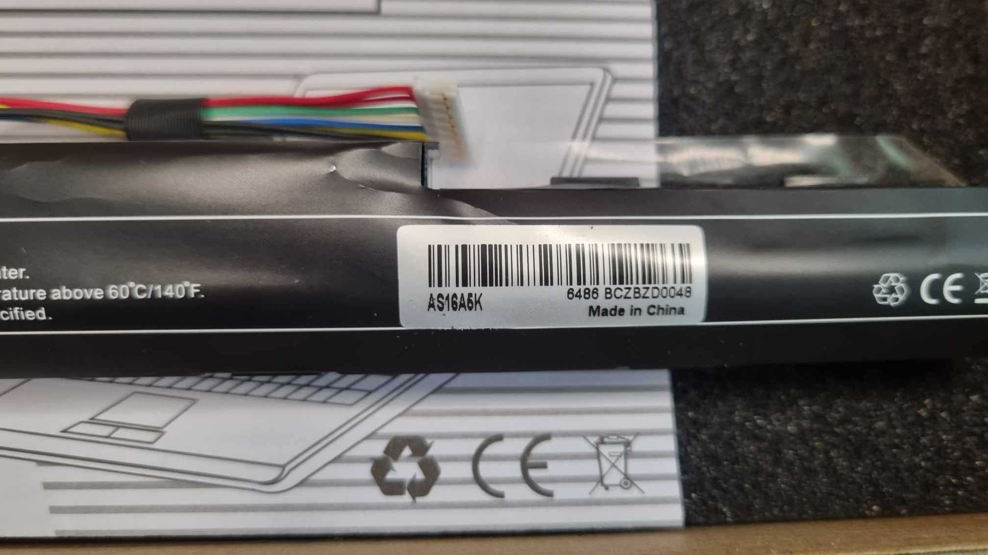 Bateria AS16A5K do laptopa Acer
