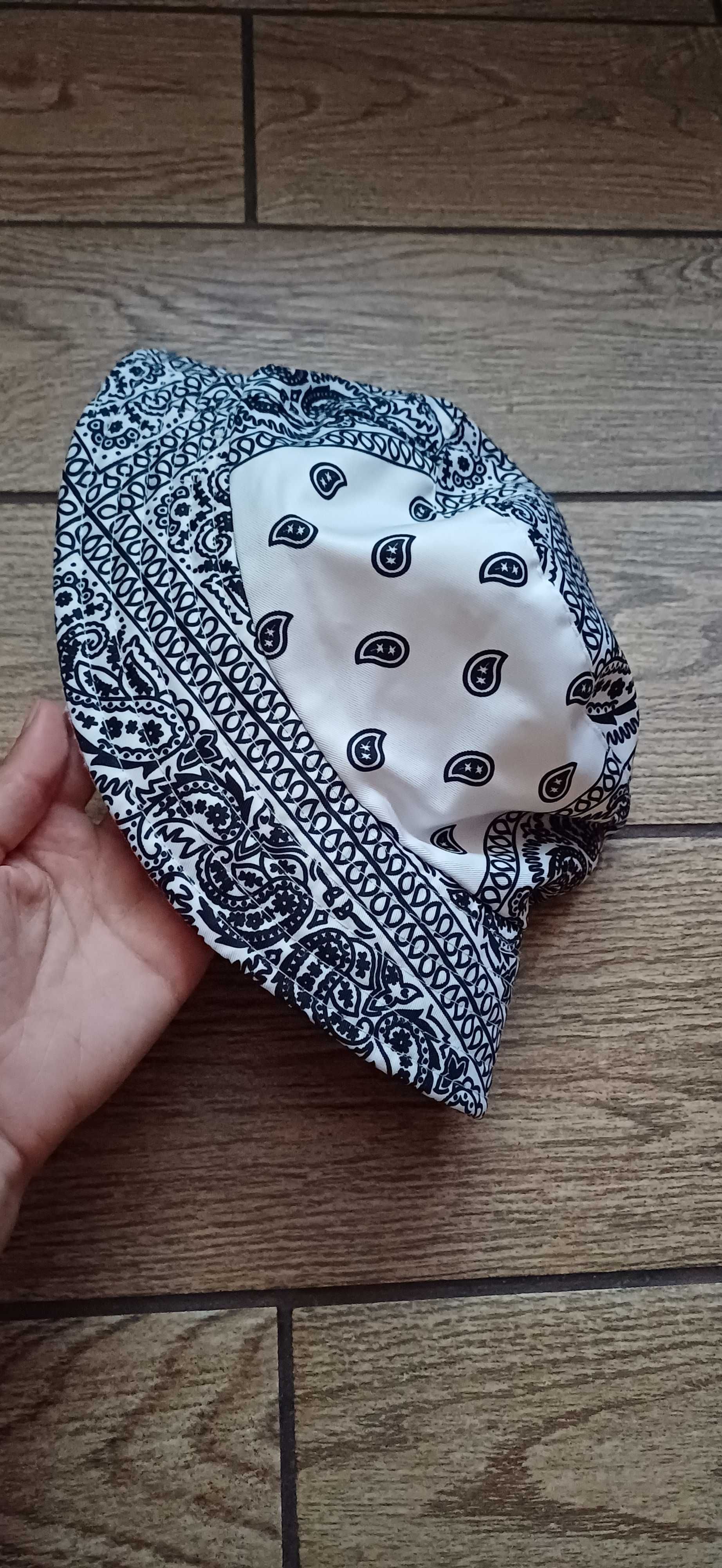 Kapelusz damski typu bucket hat r. 57
