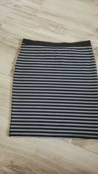 Nowa spódnica spódniczka Tom&Rose rozmiar L czarno białe pasy