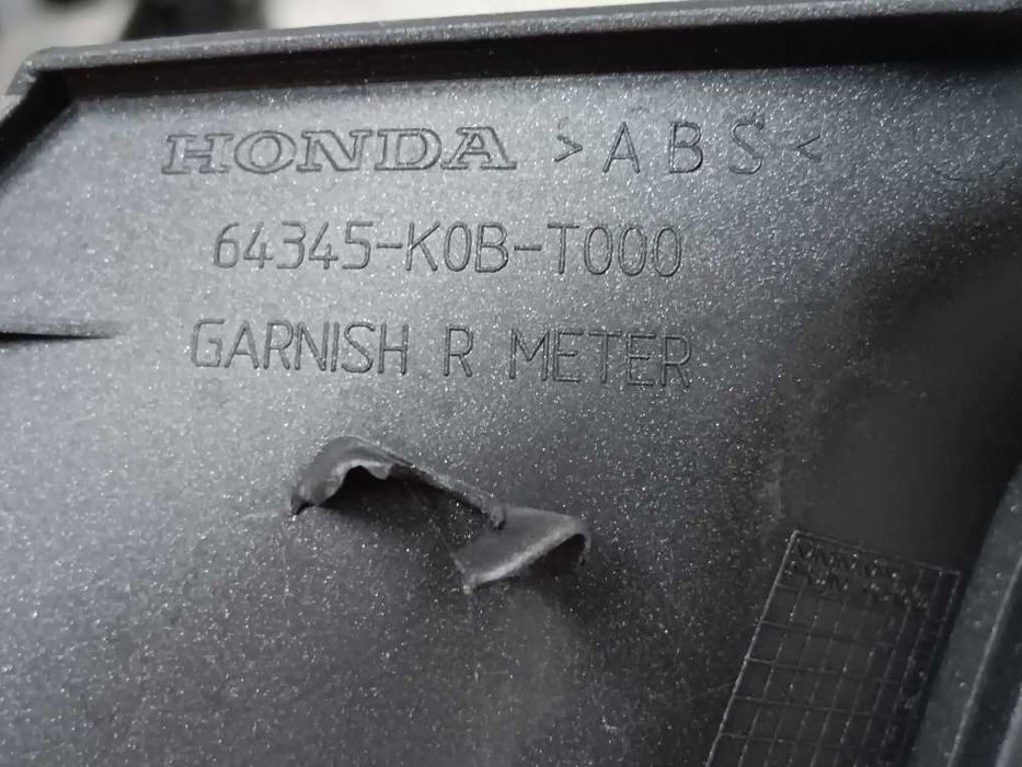 Guarnição direita dos manómetros Honda NSS125 / 300 / 350 Forza