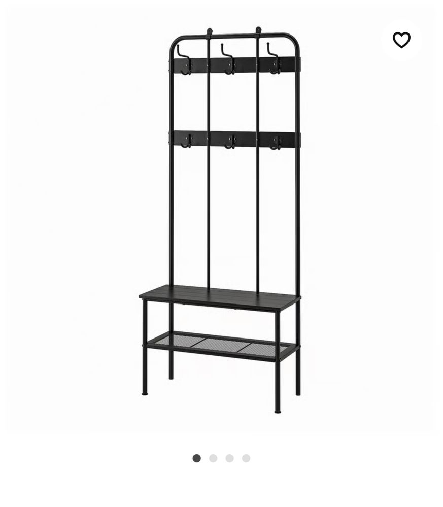 IKEA NIPASEN wieszak na ubrania półka na buty