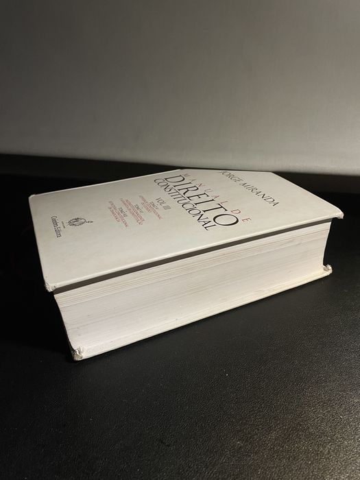 Manual de Direito Constitucional - Volume III - Jorge Miranda