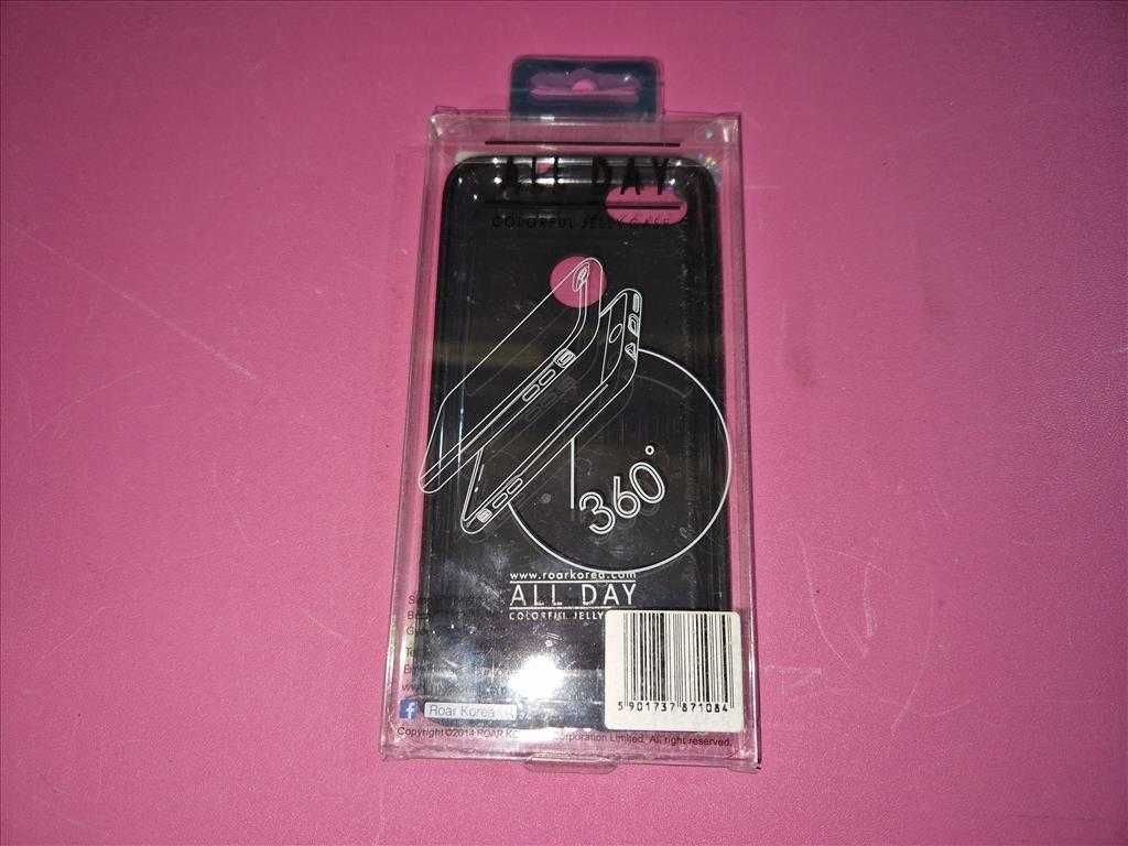 Etui Plecki Roar Huawei P9 Lite Mini Czarne Gumowe