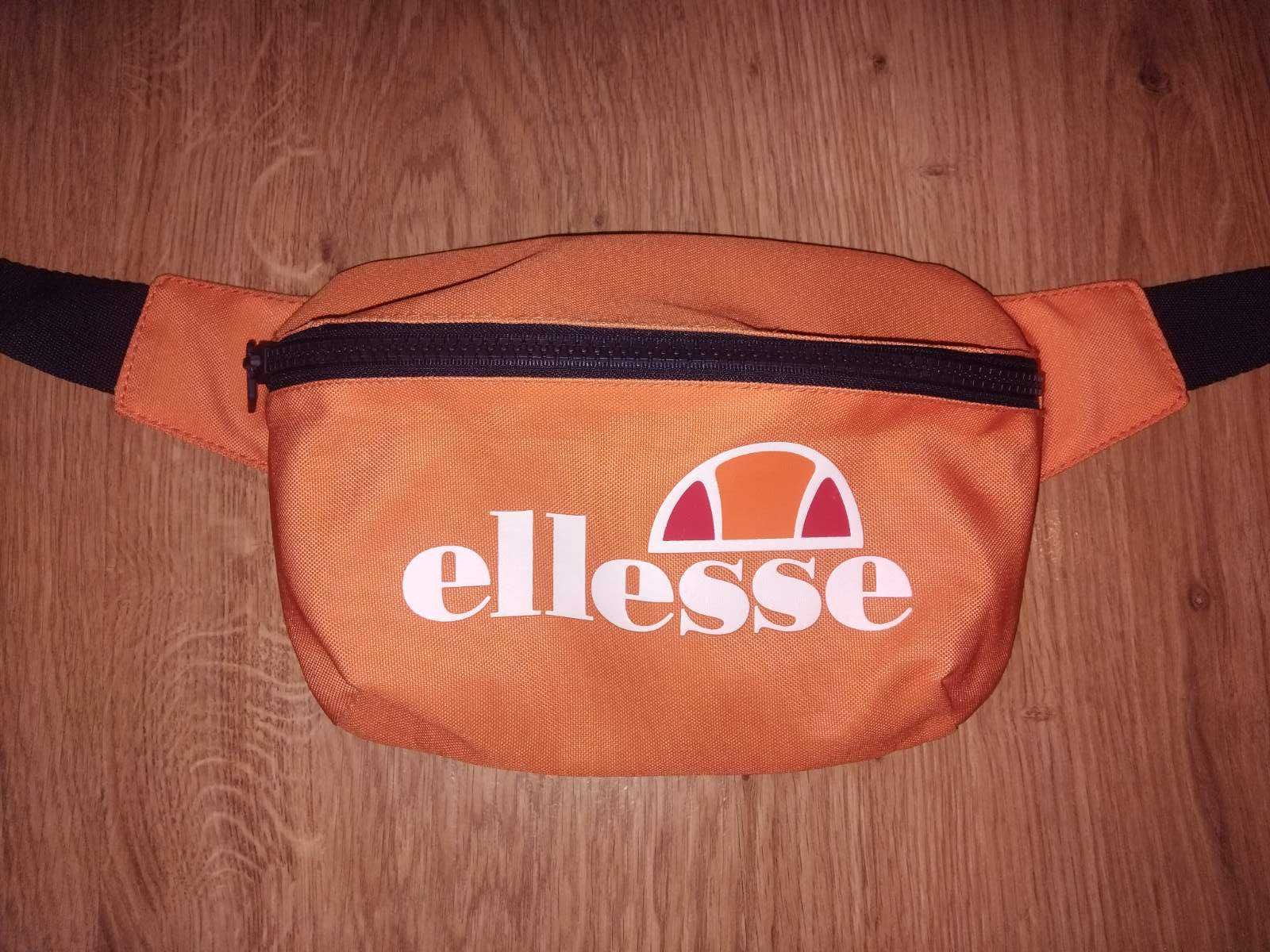 Ellesse оригінал Сумка на пояс плече бананка hip pack унісекс оранж