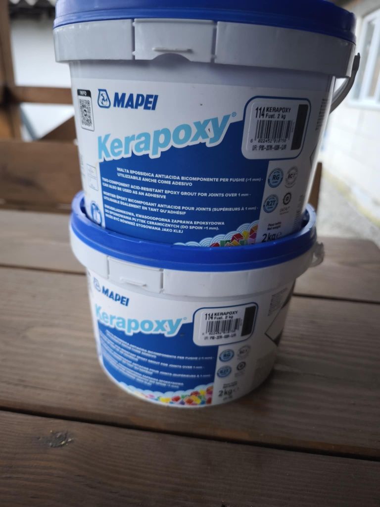 Епоксидна фуга для швів Mapei Kerapoxy 114 Антрацит 2кг