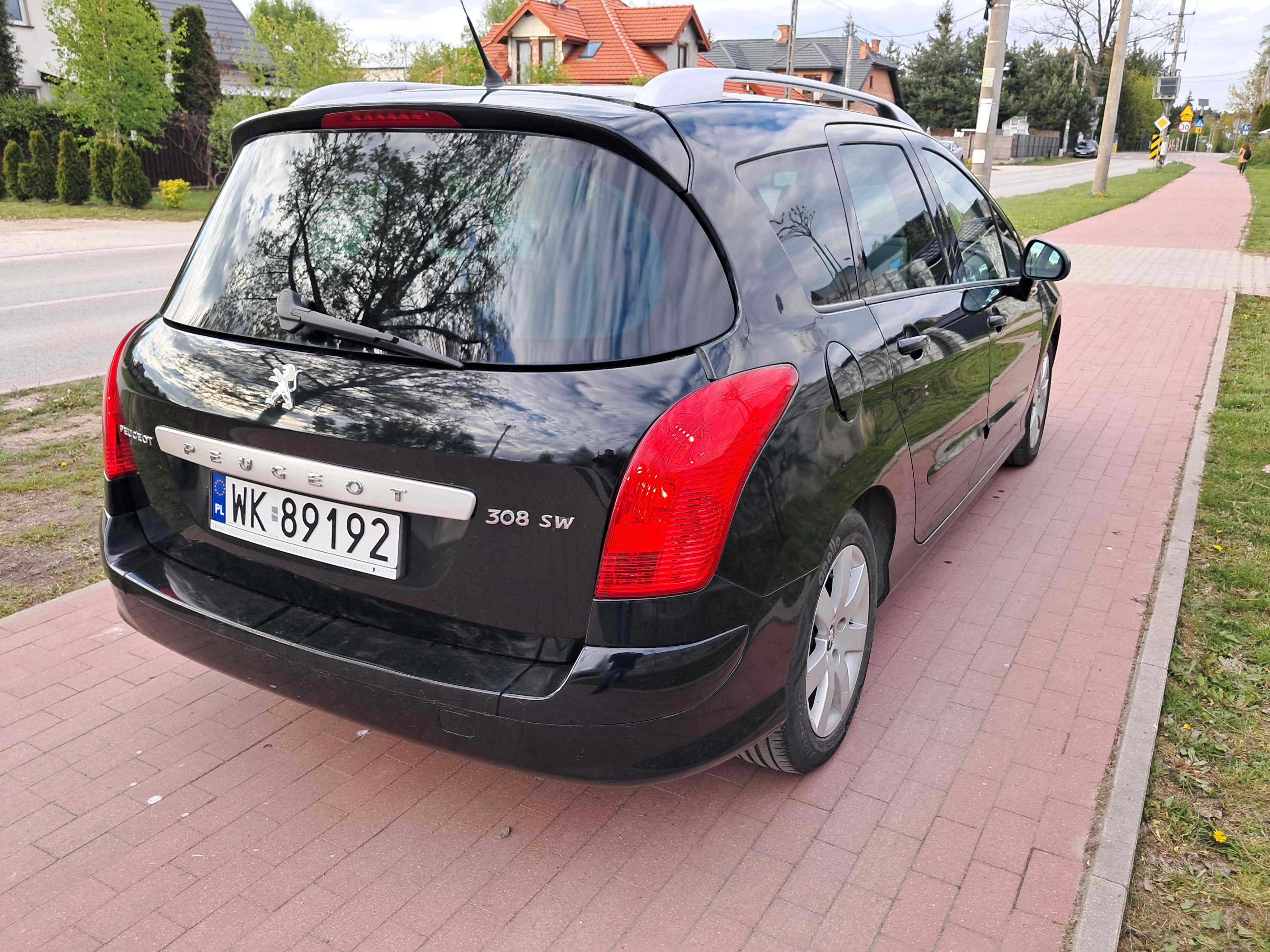 Peugeot 308 sw 1.6 ehdi polautomat Bardzo Ladny