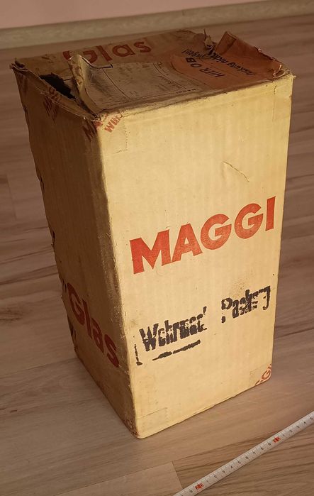 Maggi duże pudło z tektury III Rzesza