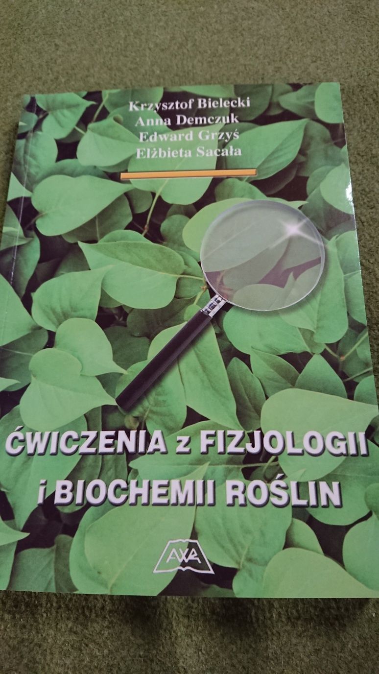 Ćwiczenia z fizjologii i biochemii roślin