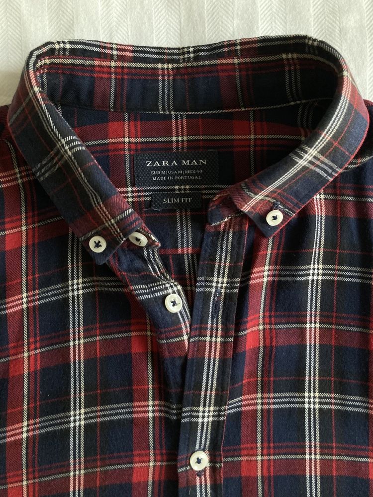 Camisa Xadrez Zara