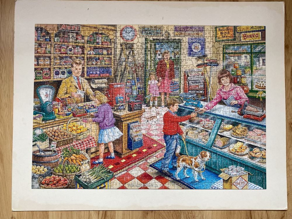 KOMPLETNE puzzle HOP „General Store” nr 11