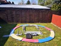 Trampolina 366 cm stan bardzo dobry