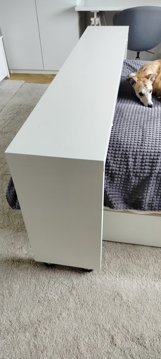 IKEA MALM Nadstawka na łóżko, toaletka, biurko.