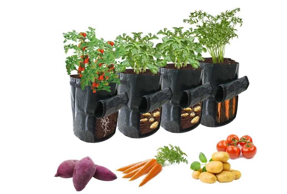 zestaw worków do uprawy ziemniaków i innych warzyw 8 szt wysyłka