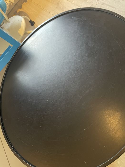 Stolik kawowy ikea borgeby 70 cm czarny