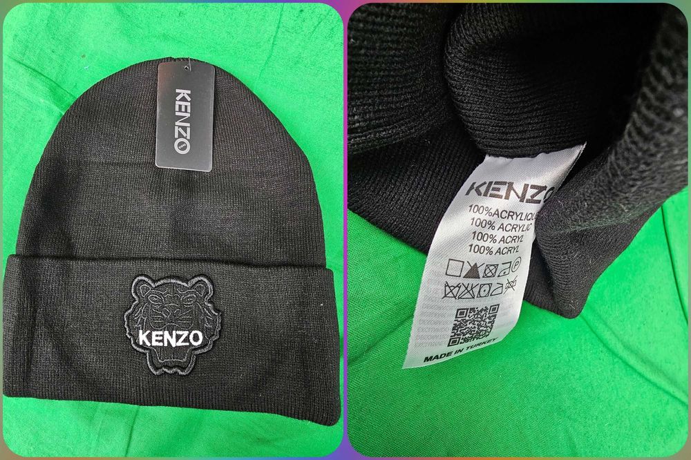 Czapka zimowa kenzo tommy nowość ck outlet boss logowane
