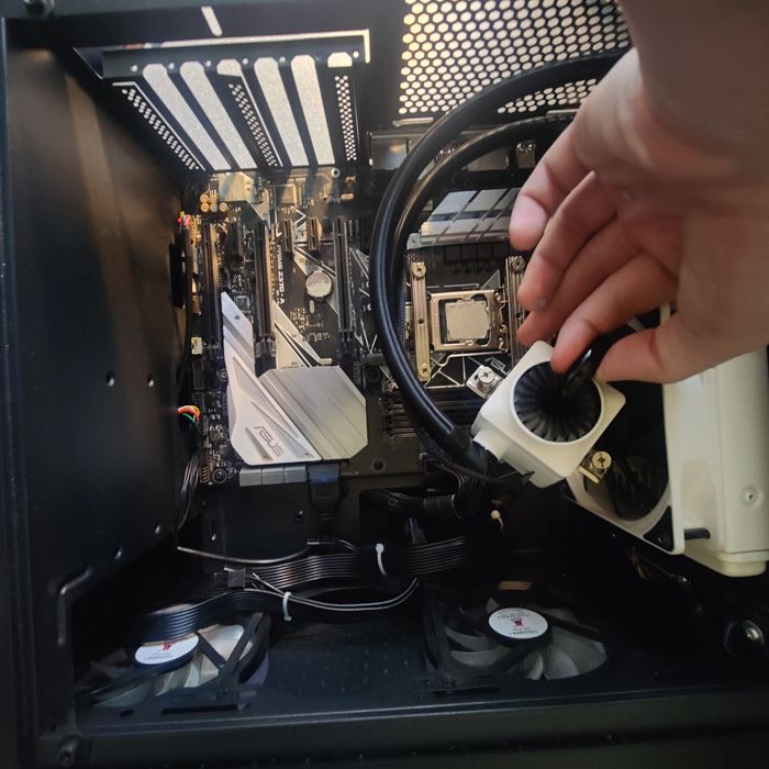 Материнская плата Asus Prime Z370-A + i3-9100f