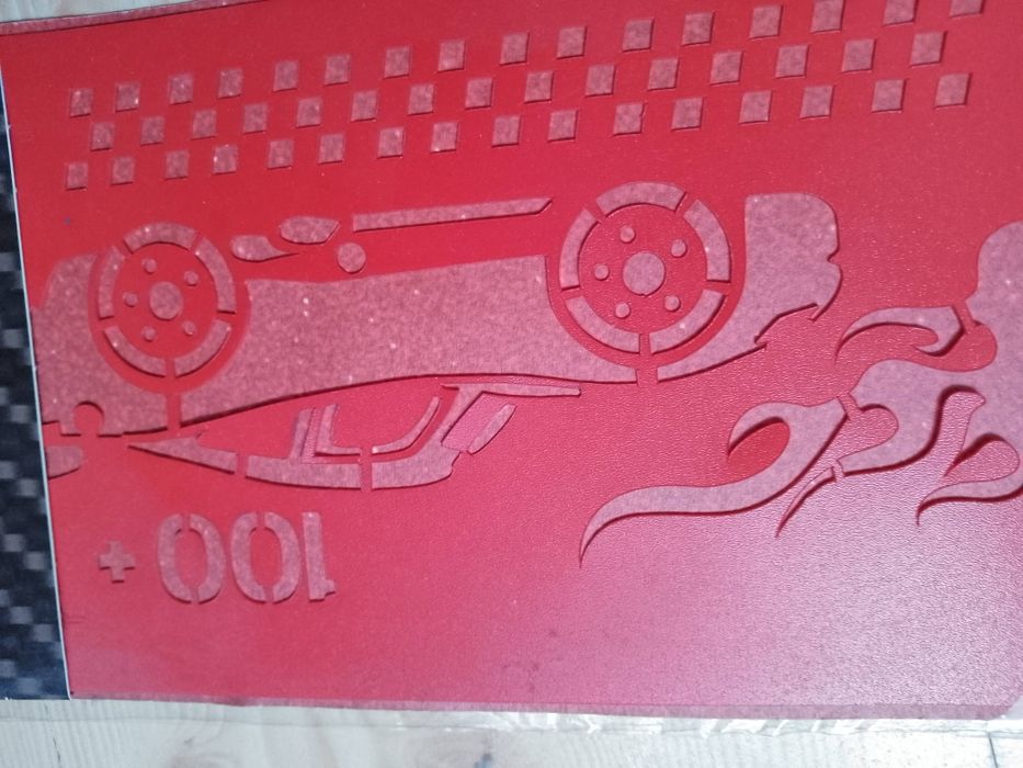 Szablon auta Pixar Cars