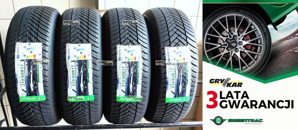 Opony 215/60R17 Greentrac Season Master 4szt. 2025r C/B/71dB 3 lata gw