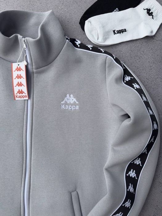 Чоловічий зимній спортивний костюм каппа на флісі Kappa [S,M,L,XL,XXL]