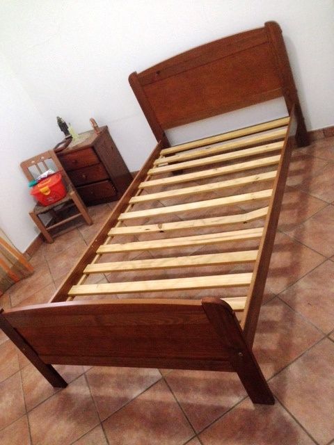 cama com colchão