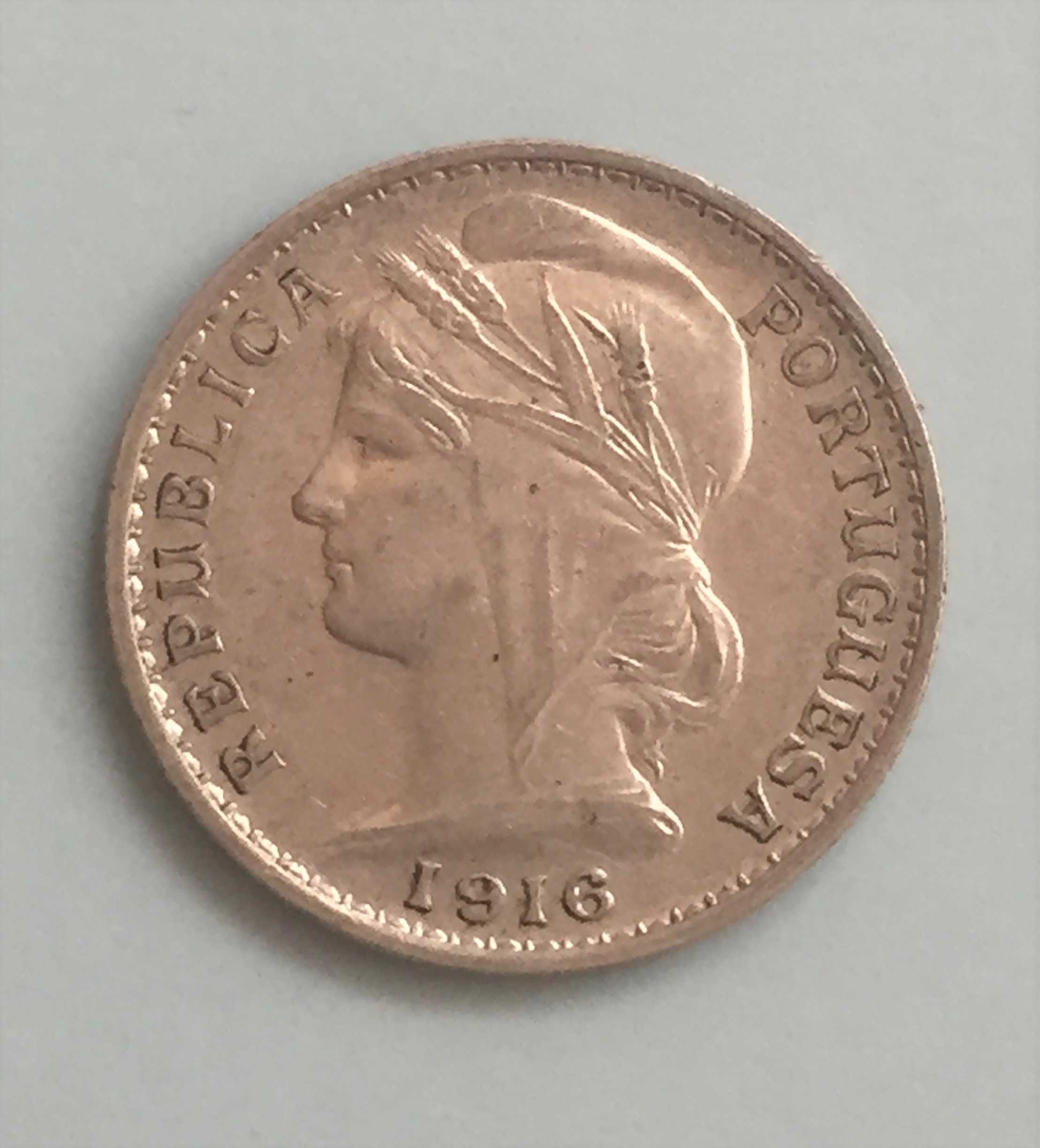 moeda 20 centavos 1916 - prata