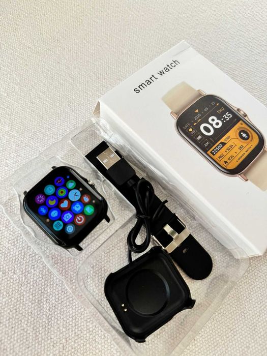 Zegarek smartwatch czarny NOWY