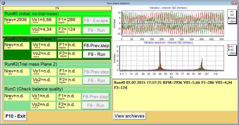 Equilibrador dinâmico Balanset-1A OEM