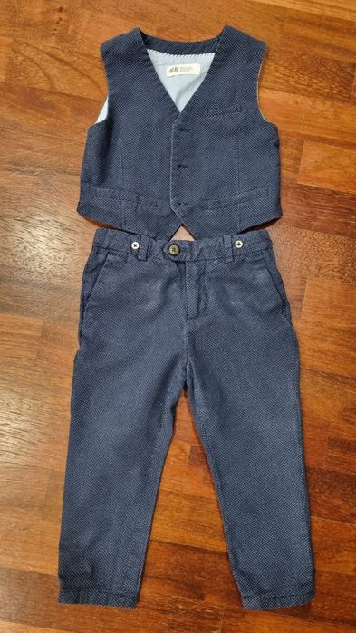 Elegancki komplet garniturowy H&M dla chłopca