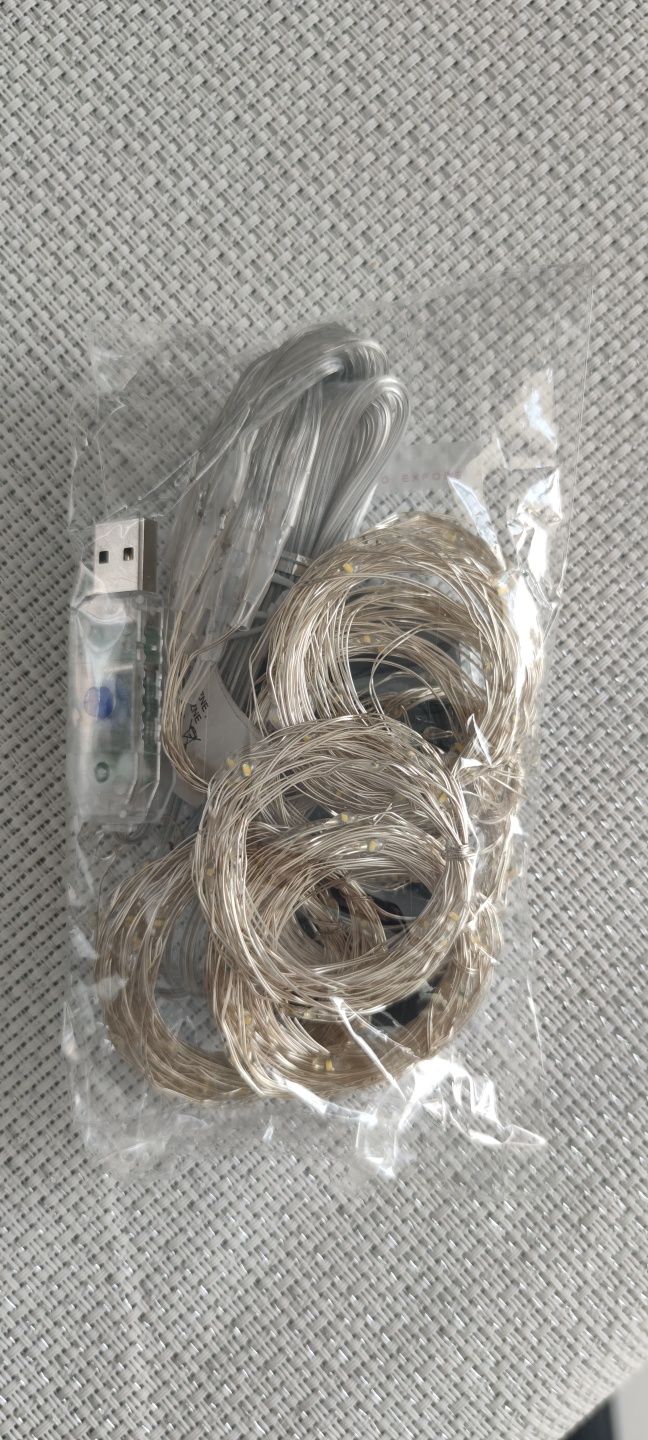 Kurtyna LED lampki choinkowe SOPLE MIKRO PILOT