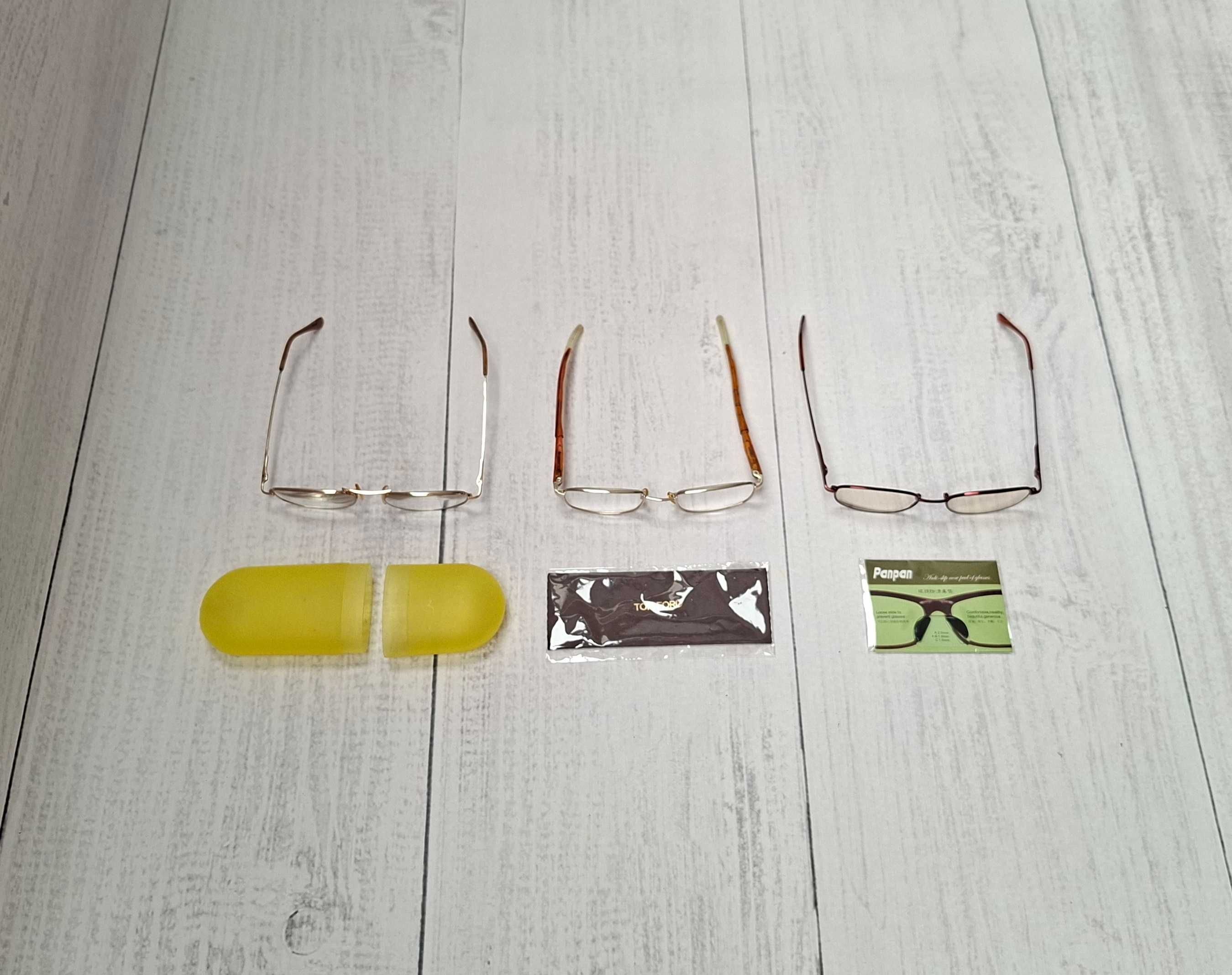 Okulary korekcyjne do czytania komputera plusy +3 oraz +1 DAMSKIE x3